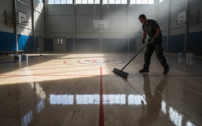 Commercial Floor Sanding Tottenham: Sports Hall Refinishing